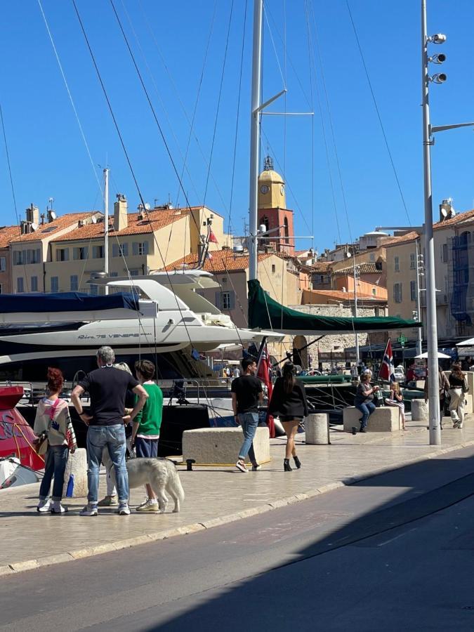 Grand Studio Neuf A 50 M Du Port Saint-Tropez Exteriör bild