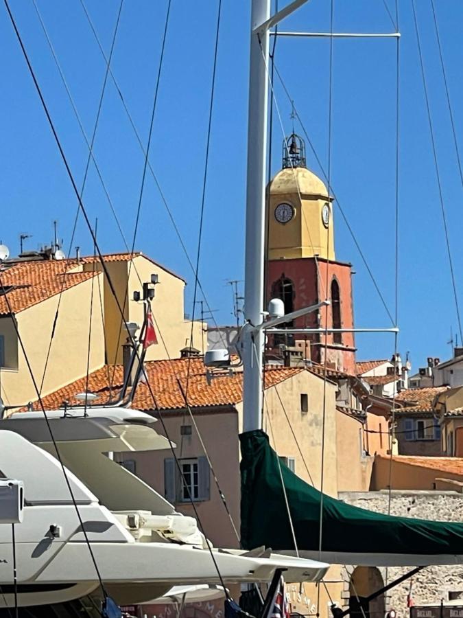 Grand Studio Neuf A 50 M Du Port Saint-Tropez Exteriör bild